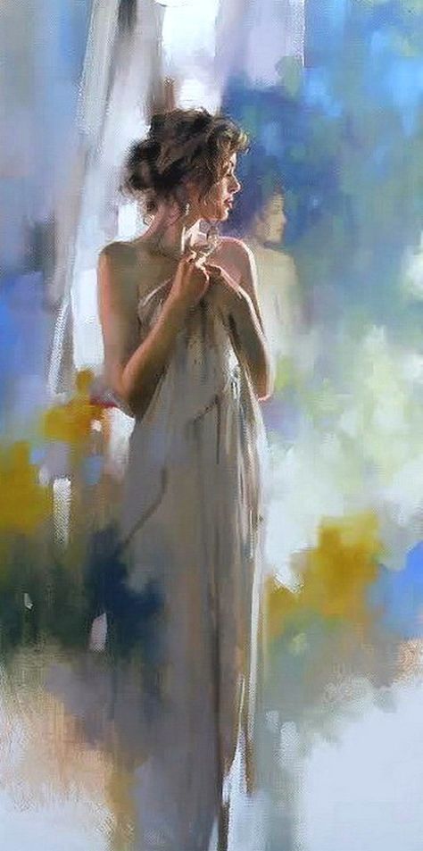 Richard S. JOHNSON, Art ✿ | Catherine La Rose ~ The Poet of Painting Richard S Johnson, Richard Johnson, Ariana Grande Drawings, Figurative Artwork, Tableau Art, Impressionist Art, Art Institute Of Chicago, Beautiful Fantasy Art, Abstract Painting Acrylic