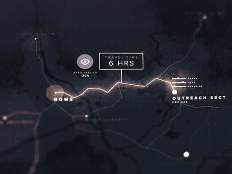 Map Interface by Richard Ballermann Persona Design, Data Visualization Design, Gui Design, Dashboard Ui, Dark Theme, Game Interface, Game Ui Design, Ios Design, Ipad App