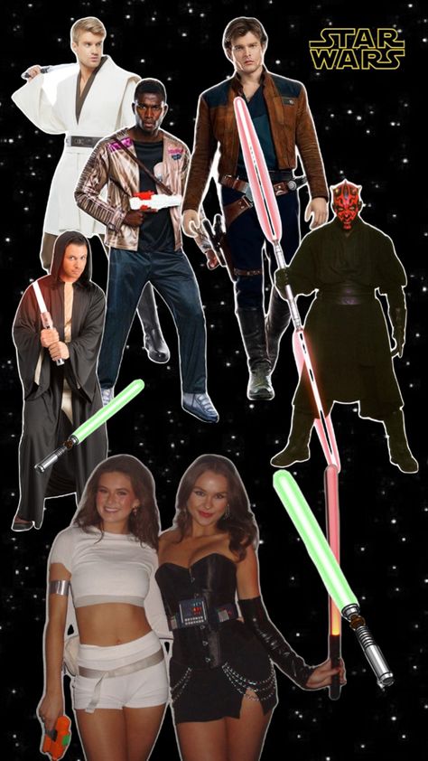 Star Wars Group Costumes, Group Costumes Halloween, Star Wars Halloween Costumes, Star Wars Halloween, Group Ideas, Group Costumes, Costumes Halloween, Halloween Costumes, Star Wars