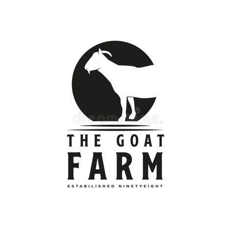 Goat Farm Logo Design Ideas, Goat Farm Logo, Goat Farm Logo Design, Pig Logo, Farm Logo Design, Goat Logo, Farm Business, Farm Logo, Logo Wall