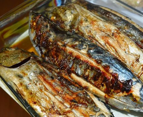 Grilled Skipjack Tuna ( Inihaw na Tulingan) Bbq Rib Sauce, St Louis Style Ribs, Skipjack Tuna, Rib Sauce, Barbecue Pork, Tuna Recipes, Grass Fed Beef, Pork Ribs, Travel Food