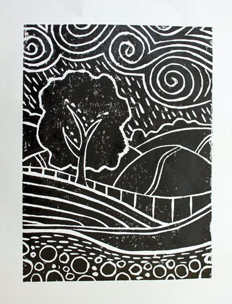 landscape detail | Woodcuts prints, Woodblock printmaking, Lino art Lino Print Designs, Lino Print Pattern, Lino Print Artists, Drunken Sailor, Woodblock Printmaking, Linoleum Print, Linocut Printmaking, Lino Art, Lino Prints