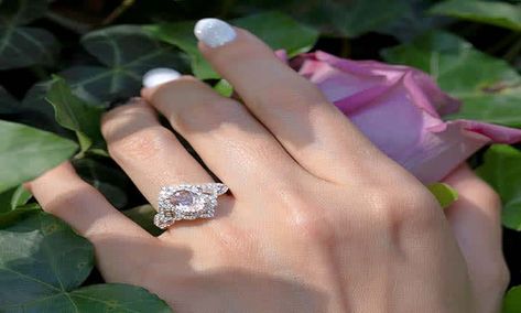 We've all fantasized about being a character in a Disney movie once upon a time and the... Disney Princess Engagement Rings, Aurora Ring, Thick Silver Ring, Disney Engagement Rings, Disney Aurora, Disney Engagement, Aquamarine Cocktail Ring, Small Crown, Morganite Engagement Ring Rose Gold