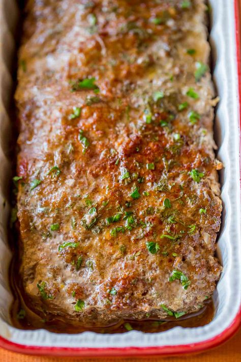 Easy Healthy Meatloaf that is weight watchers friendly, made with hidden vegetables you won't even taste but all the tender and classic flavors your whole family loves about meatloaf in just smart points per serving. Easy Healthy Meatloaf Recipe, Meatloaf Recipes Healthy, Healthy Meatloaf, Oven Roasted Tomatoes, Hidden Vegetables, Best Meatloaf, Meatloaf Recipe, Ground Turkey Recipes, Meatloaf Recipes