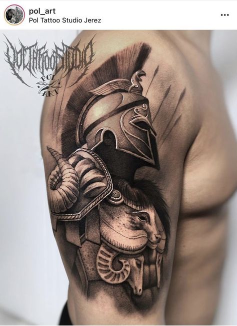 Flower Tato, Gladiator Tattoo Design, Roman Warrior Tattoo, Tattoo Gladiator, Spartan Tattoo Design, Scorpions Tattoo, Tattoo Sun, Gladiator Tattoo, Spartan Tattoo