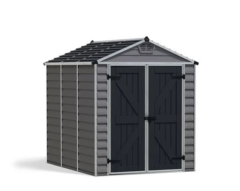 SkyLight 6 ft. W x 7.5 ft. D Polycarbonate Storage Shed Resin Sheds, Polycarbonate Roof Panels, Storage Shed Kits, Outdoor Storage Solutions, Shed Floor, Resin Storage, Garden Storage Shed, Polycarbonate Panels, Plastic Sheds