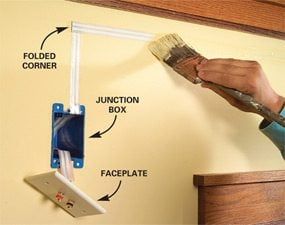 How to Hide Wiring: Speaker and Low-Voltage Wire (DIY) | Family Handyman Hiding Speaker Wires, Wiring Speakers, Diy Hiding Places, Speaker Building, Hide Wires, Wire Diy, House Wiring, Tech Home, In Wall Speakers