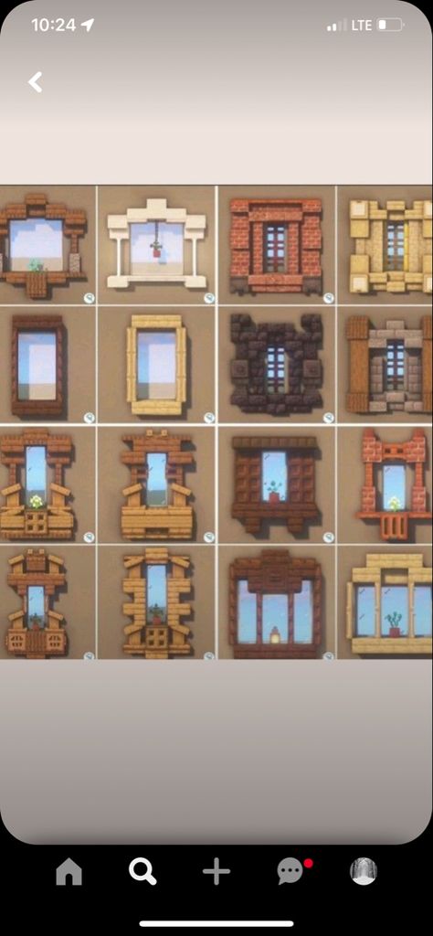 Minecraft House Window Ideas, Cool Minecraft Window Designs, Minecraft Villager House Blueprints, Minecraft Exterior Design House, Door Ways Minecraft, Minecraft Small Windows Design, Minecraft 2x2 Window Ideas, Minecraft Detailed Houses, Front Door Minecraft Ideas