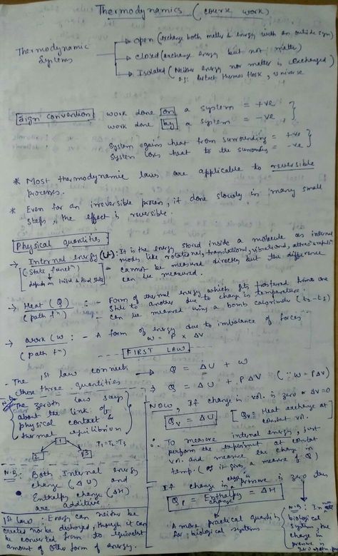 Messy Math Notes, Thermodynamics Aesthetic, Academic Obsession, Messy Notes Aesthetic, Notes Messy, Vasilisa Dragomir, Messy Notes, Colleges For Psychology, Physics Notes