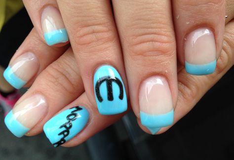 cute mopar nails Dodge Nails Designs, Racing Nails, Mopar Girl, Lady Justice, New Nails, Make Up Nails, Girls Nails, Up Nails, Nails Makeup