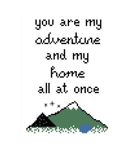 NOTE: THIS ITEM IS THE DIGITAL DOWNLOAD FILE FOR THE PATTERN ONLY. IT IS NOT FOR THE COMPLETED WORK.  Inspired by trips with my husband to Mt. Shasta, the beautiful Lake Siskiyou and our hike of Black Butte, this sweet cross stitch is a great way to let someone know how much you mean to them. Wonderful gifts for an anniversary, Valentine's, birthday or just because. This cross stitch pattern was 100% designed by me! Once purchased, a download of the pattern will be sent to you via PDF. It comes Cross Stitch For Boyfriend, I Love You Cross Stitch, Free Cross Stitch Patterns To Download, Teaching Sewing, Mt Shasta, Cross Stitch Quotes, You Are My Home, Just Cross Stitch, Completed Cross Stitch