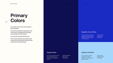 Branding and visual identity for Sapphire Casa Modern Brand Identity Design, Blue Brand Color Palette, Bright Blue Color Palette, Blue Brand Colour Palette, Royal Blue Branding, Dark Blue Branding, Blue Logo Color Palette, Modern Branding Color Palette, Blue Branding Color Palette