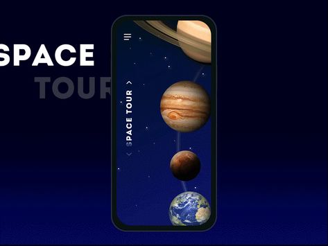 The Space Tour app is designed to explore the Solar system for educational purposes. For each planet and object in the Solar system, a course of study is provided. An example of an interactive application (motion UI) is attached to the design. #figma #ux #ui #mobileapp #app #design #designapp #motionui #animation #web #space #planet #solarsystem #nasa Planet App, Ui Ux App, Mobile Ui Design, The Solar System, App Ui Design, Mobile Ui, Ux Ui, App Ui, Mobile Application