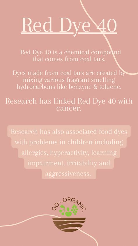 Eliminating Red Dye 40, No Red Dye Foods, Food With Red Dye 40, Red 40 Dye Free Foods, Red Dye Free Foods List, Red Dye 40 Foods, Red Dye 40 Foods To Avoid, Side Effects Of Food Dyes, Food Without Red Dye 40