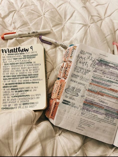 Bible Study Vision Board, Matthew 4 Bible Journaling, Matthew Bible Notes, Matthew 8 Bible Journaling, Matthew Bible Study Notes, Scripture Study Aesthetic, Bible Study Matthew, Matthew Bible Study, Matthew Bible Journaling