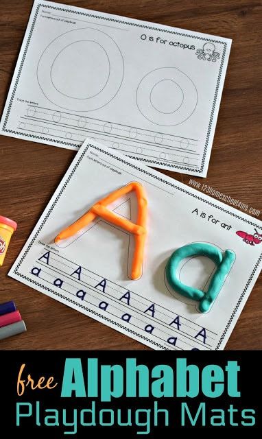 Playdough Printables, Alphabet Playdough Mats, Playdough Letters, Abc Printables, Abc Activities, Playdough Mats, Preschool Literacy, Alphabet Crafts, Letter Activities