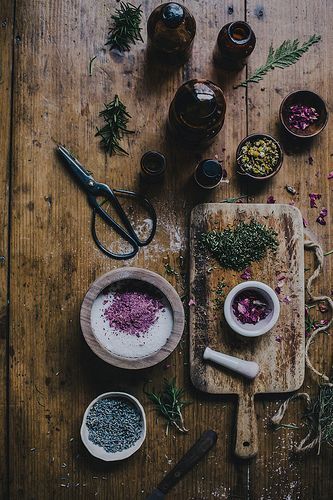 kinfolk infusions workshop TN pt 2 by Beth Kirby | {local milk} | Love all the colours and textures #foodstyling Bourbon Cider, Local Milk, Magia Das Ervas, Witch Garden, Yennefer Of Vengerberg, Healthy Herbs, Spices And Herbs, Witch Aesthetic, Green Witch