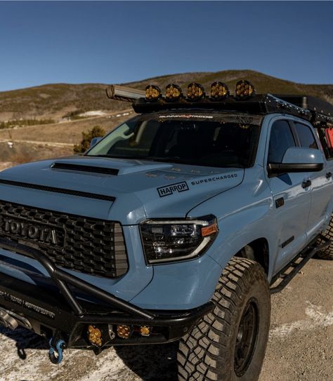 Blue Tacoma Truck, Blue Toyota Tacoma, Blue Tacoma, Toyota Tundra Off Road, Toyota Tacoma Lifted, Toyota Tundra Lifted, Toyota Tacoma Mods, Tundra Truck, Toyota Tundra Trd