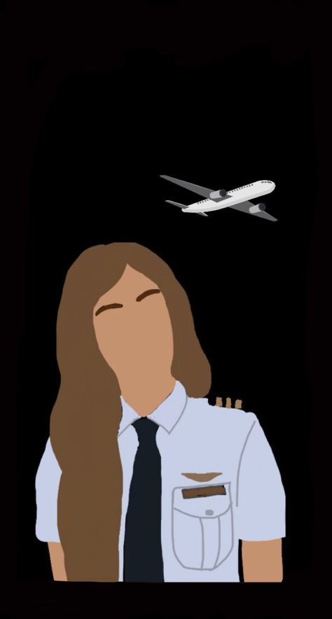 Female Pilot Aesthetic Airplane, Pilot Aesthetic Airplane, Female Pilot Aesthetic, Aesthetic Airplane Wallpaper, Pilot Aesthetic, Aesthetic Airplane, Pilot Career, Fly Drawing, Pilots Art