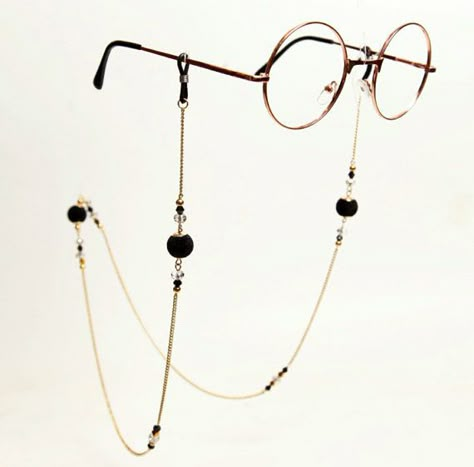 Simpul Dasi, Style Glasses, Cool Glasses, Fashion Eye Glasses, Cute Glasses, Eyeglass Chain, نظارات شمسية, Glasses Chain, Fantasy Jewelry