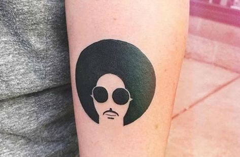 Awesome Prince tattoo Musician Tattoo, Prince Tattoo, Prince Symbol, Prince Tattoos, Tribute Tattoos, Tattoo Shading, Prince Tribute, World Hair, Prince Purple Rain