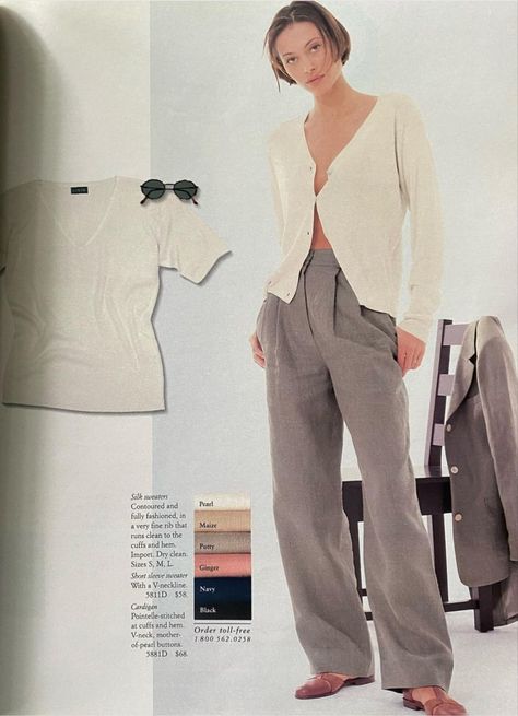 Minimalist 90s Style, 90s Smart Casual, 90s Minimalist Fashion, 90’s Minimalism, 90s College Aesthetic, 90s Casual Outfits, 90s Office Fashion, 90s Business Casual, 90s Minimalism Fashion