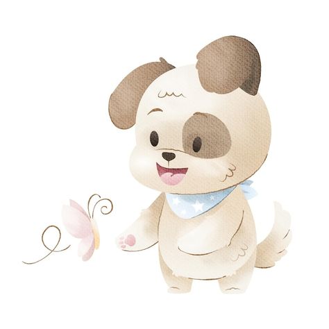 Vector watercolor art of cartoon dog pla... | Premium Vector #Freepik #vector #cute-watercolor #watercolor-dog #dog-illustration #funny-animals Funny Dog Illustration, Butterfly Vector, Dog Playing, Power To The People, Dog Illustration, Cartoon Dog, Funny Cartoon, Vector Photo, Premium Vector