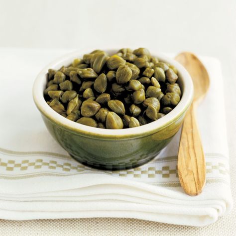 What Are Capers—and How Do You Use Them? Capers Salad, Edible Herbs, Capers Recipe, Pasta Seafood, Ideas Food, Food Info, Mediterranean Dishes, Recipe Boards, Food Board