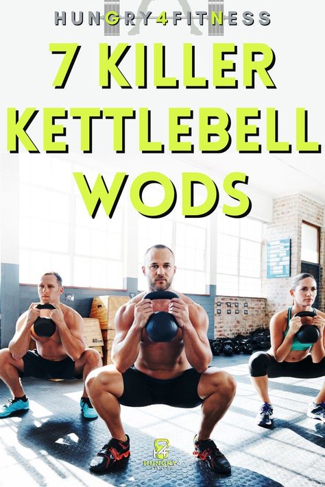 A person completing a kettlebell workout. Kettlebell Workout Video, Kettlebell Hiit, Kettlebell Workout Routines, Best Kettlebell Exercises, Yoga Pilates Workout, Kettlebell Exercises, Wod Workout, Kettle Bell, Cardio Workout At Home