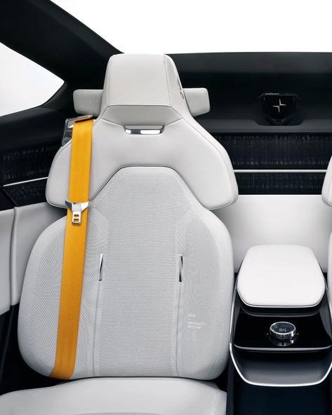 Polestar Precept | Design Burger Electric Car Design, Airline Seats, Mobile Sculpture, Custom Car Interior, Car Interior Design, Pole Star, Concept Car Design, Sport Seats, Compact Cars