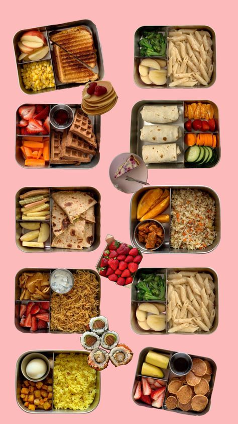 School Lunch Recipes, Christmas Meals, Festive Recipes, Healthy Lunch Snacks, Healthy Food Menu, Healthy Food Inspiration, Healthy School Lunches, Healthy Breakfast Recipes Easy, Quick Recipes Snacks