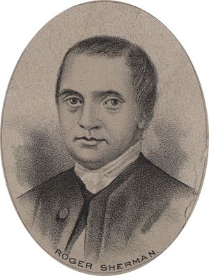 Signers of the Declaration of Independence: Roger Sherman Roger Sherman, New Milford Connecticut, Constitutional Convention, The Declaration Of Independence, Old And New Testament, Declaration Of Independence, April 19, American Heroes, Founding Fathers