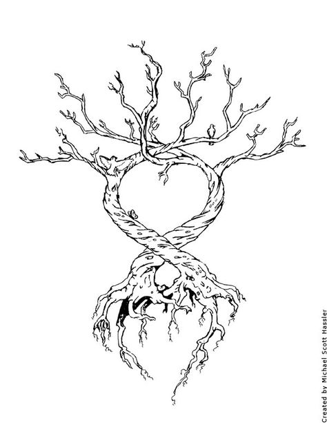 Intertwined trees Two Trees Intertwined, Intertwined Trees, Family Tree Drawing, Tree Tattoo Meaning, Roots Tattoo, Dove Tattoo Design, Family Tree Tattoo, Tree Printable, Dove Tattoo