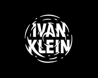 Ivan Klein - Logo Design - Logotype, Wordmark, Name Brand, Water, Ripple, Photographer, Black & White Ripple Logo Design, Ripple Effect Design, Ripple Typography, Water Graphic Design, Water Logo Design, Ripple Logo, Logo Design Water, Water Graphic, Change Logo