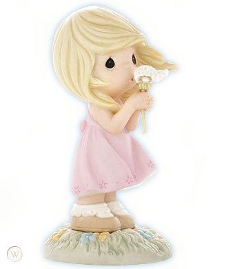 Precious Moments Dolls, Precious Moments Figurines, Pretty Dolls, 40th Anniversary, Cute Dolls, Precious Moments, Collectible Figurines, Girly Things, Cute Stickers