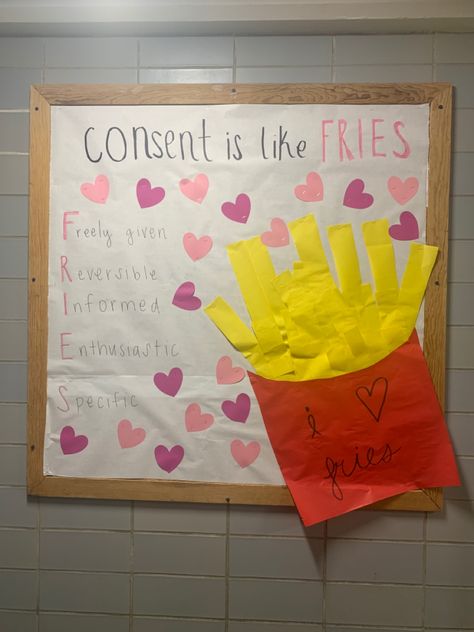 Consent Ra Bulletin Board, Consent Bulletin Board, Consent Bulletin Board Ra, Resident Advisor Ideas, Ra Door Decs, Ra Themes, Bulletin Boards Theme, Resident Advisor, Ra Bulletins