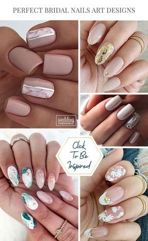 Nel Art Design, Trendy Bridal Nails, Bridal Nails Art, Nel Art, Bridal Nail Ideas, Bridal Nails Wedding, Bridal Nails Designs, Bridal Makeup Tutorial, American Nails