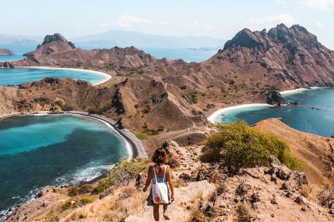 Padar Island and the most unreal hike of my life Padar Island, Labuan Bajo, Komodo National Park, Komodo Island, Labuan, Destination Voyage, Komodo, Travel Board, Turquoise Water