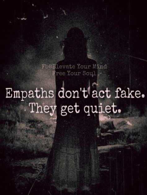 Empaths don't act fake. They get quiet. Dark Empath, Witchcraft Meaning, Lioness Quotes, Witchcraft Quotes, Free Your Soul, Dark Inspiration, Universe Quotes Spirituality, Empath Abilities, Goddess Magick