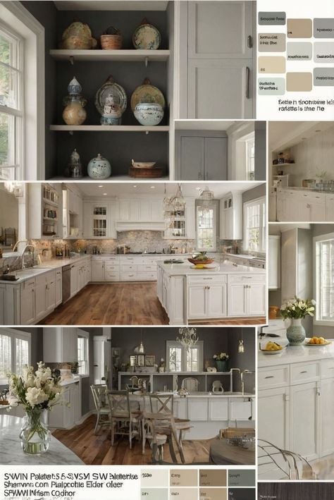 Discover why Sherwin Williams Eider White is the top choice for 2024 kitchen color trends. Uncover expert insights in this comprehensive review. #ad    interior design services,home decor inspiration,wall painting ideas,home renovation ideas #Colortrend #wallpaint2024 #color2024  #DIYpainting #DIYhomedecor #Fixhome Sherwin Williams Eider White, Eider White Sherwin Williams, Painting Ideas Home, Fall Living Room Ideas, Popular Kitchen Colors, Eider White, Kitchen Color Trends, Ad Interior, Paint For Kitchen Walls