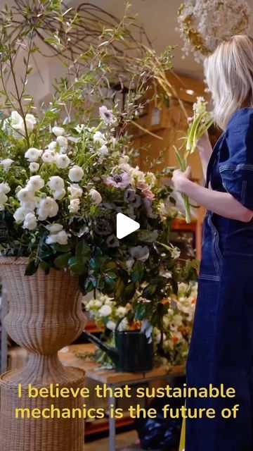 Lucy Vail Floristry, on Instagram: "Here at Lucy Vail, we’re constantly seeking ways to minimise our impact on the planet. From employing sustainable mechanics and responsibly sourcing materials to fostering a studio ethos centred on environmental responsibility.

So often we are asked about the how’s. How to construct, how to care for the building, whats the key to keeping everything alive? 

Over the past 7 years, I’ve dedicated myself to developing workarounds and methods for creating sustainable mechanics for all our beautiful work, from table runners and archways, to our large bespoke installations. These are bespoke, reusable, and absolutely oasis-free—always. (Single plastic is out too!). 

Are you interested in learning more about this? We’ve been contemplating sharing our secrets The Building, Table Runners, Oasis, The Fosters, Sustainability, Bespoke, The Past, Key, Building