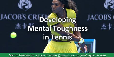 Mental Toughness Training, Psychology Blog, Tennis Drills, Tennis Training, Sports Psychology, Technical Skills, Mental Toughness, Mental Training, Not Enough