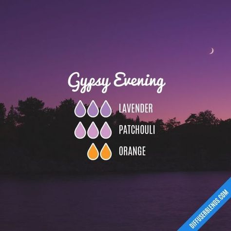 GYSPY EVENING DIFFUSER BLEND Evening Diffuser Blends, Essential Oils Diy, Doterra Diffuser Blends, Essential Oil Combinations, Aromatherapy Essential Oils, Essential Oil Diffuser Blends Recipes, Essential Oil Diffuser Recipes, Essential Oil Mixes, Essential Oil Blends Recipes