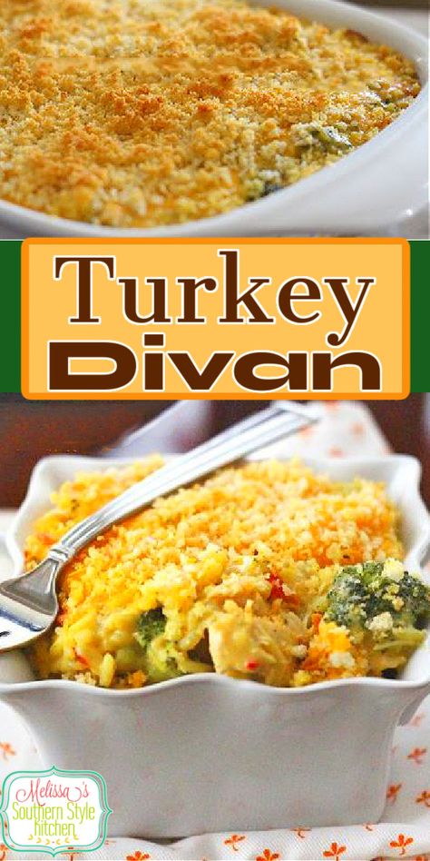 Turkey Divan Scalloped Turkey Casserole Recipes, Rice And Turkey Casserole, Turkey Divine Casserole, Turkey Devine Casserole, Recipes Using Turkey Breast, Turkey And Rice Casserole, Turkey Rice Casserole, Turkey Casserole Recipes, Turkey Divan