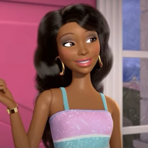 Grace Barbie Life In The Dreamhouse, Nikki From Barbie, Nikki Barbie, Barbie Life In The Dreamhouse, Life In The Dreamhouse, Gods Princess, Barbie Aesthetic, Barbies Pics, Barbie Dreamhouse