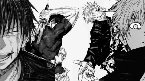 GOJO -TOJI DESKTOP WALLPAPER Jujutsu Kaisen Manga Pc Wallpaper, Jjk Desktop Wallpaper Aesthetic, Jujustu Kaisen Wallpaper For Laptop, Jjk Manga Wallpaper Pc, Gojo Manga Wallpaper Pc, Jjk Background Laptop, Gojo Background Pc, Manga Panel Wallpaper Desktop, Pc Manga Wallpaper