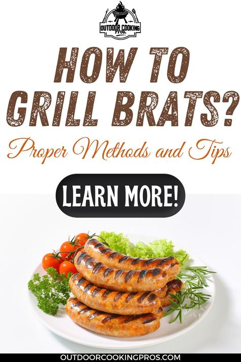 This is your ultimate guide to perfecting those mouthwatering, savory bratwursts. We'll tell you everything you need to know - from preparation to the grilling process. So grab those brats and let’s get grilling! The best grilled bratwurst recipes still require tips and techniques. The rich-flavored stuffing is made from beef, pork, or veal. Brats are easy to cook but hard to perfect. Here are things you need to know on how to grill brats that will make you a pro. Grill Brats, Grilled Bratwurst, Salt Block Cooking, Grilled Brats, Bratwurst Recipes, Meat Bbq, Bbq Recipes Grill, German Sausage, Grilled Meat Recipes