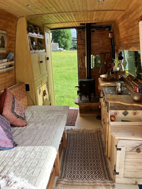 Beautifully crafted off grid Eco Camper( open to offers) | Quirky Campers Off Grid Campervan, Ldv Camper Conversion, Campervan Flooring, Living In Van, Campervan Windows, Van Inspiration, Campervans For Sale, Diy Camper Van, Quirky Campers