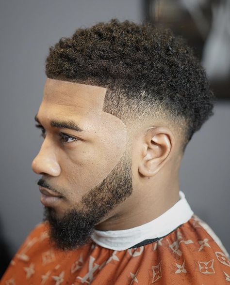 Drop Fade Black Men, Short Black Men Hairstyles, Taper Fade Black Men, Afro Taper Fade Black Men, Drop Fade Haircut Black Men, Fade Haircut Black Men, Afro Hair Fade, Curly High Top Fade, Black Man Haircut Fade