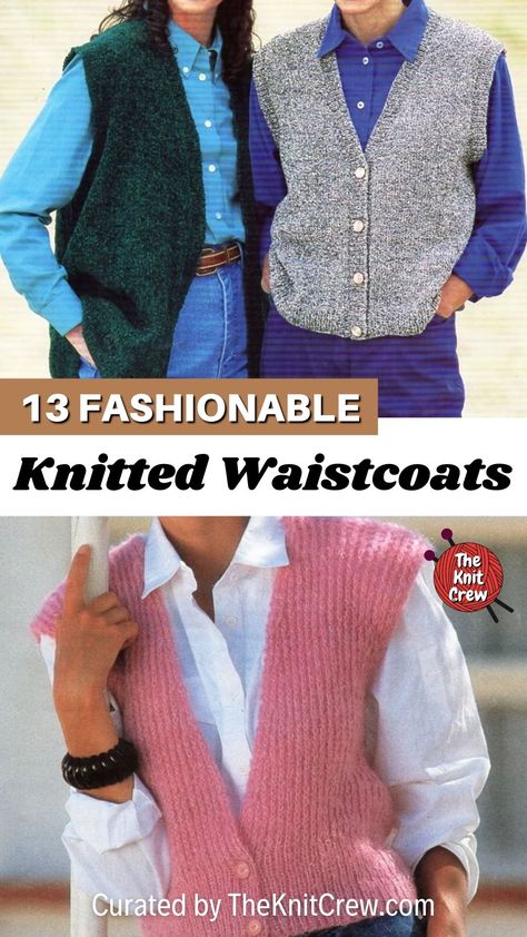 Explore a wide range of knitted waistcoat patterns, including traditional and modern styles. Find the perfect pattern for your next project. Waistcoat Knitting Pattern Free, Ladies Knitted Waistcoat Free Pattern, Knitted Waistcoat Woman Free Pattern, Knit Waistcoat Pattern, Sleeveless Cardigan Knitting Pattern, Knitted Waistcoat Pattern, Knitted Vests Womens Patterns Free, Knit Vest Pattern Free Knitted Vest Patterns Free For Women, Crochet Waistcoat Pattern Free